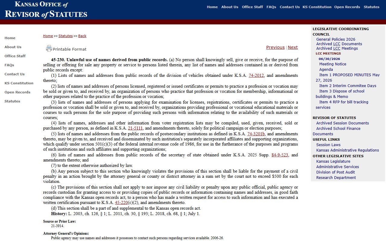 Barber County court dockets Kansas commercial use restriction